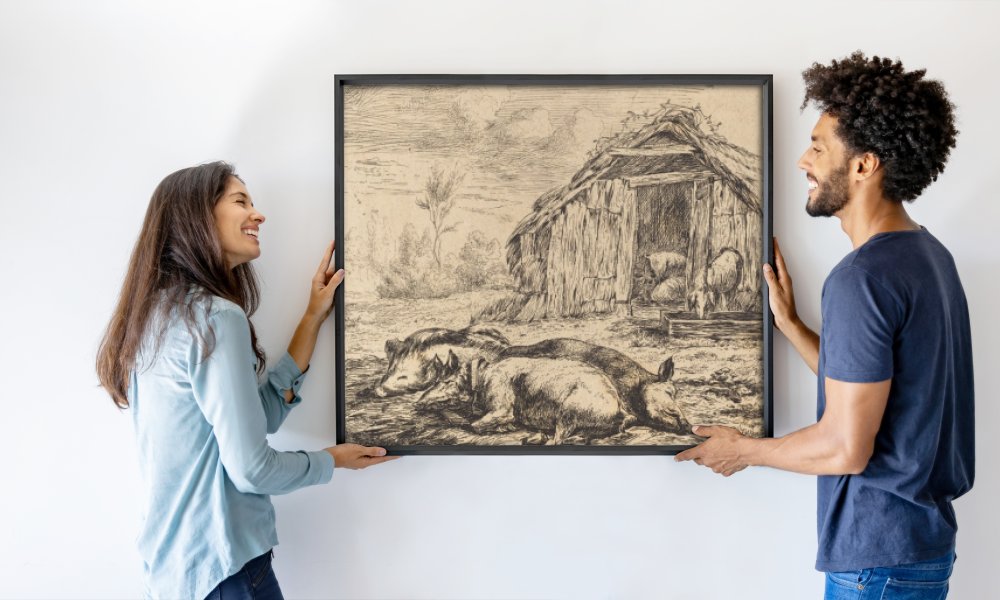 Charles Meryon after Karel Dujardin