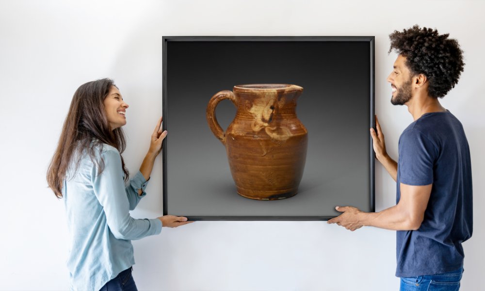 Hunt Pottery First Site attr.to Hunt Pottery First Site attr.to