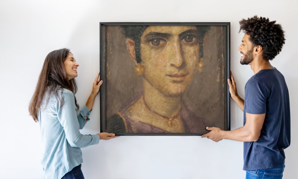 Fayum mummy portraits