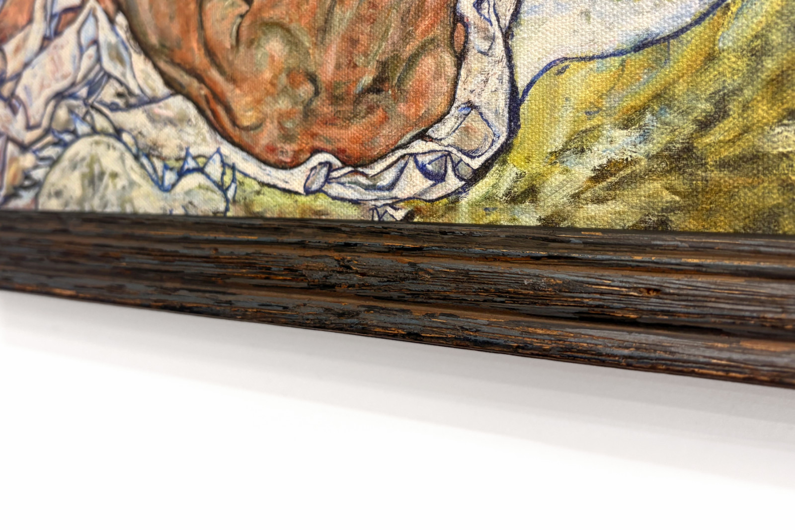 抱擁、1917年 - Egon Schiele