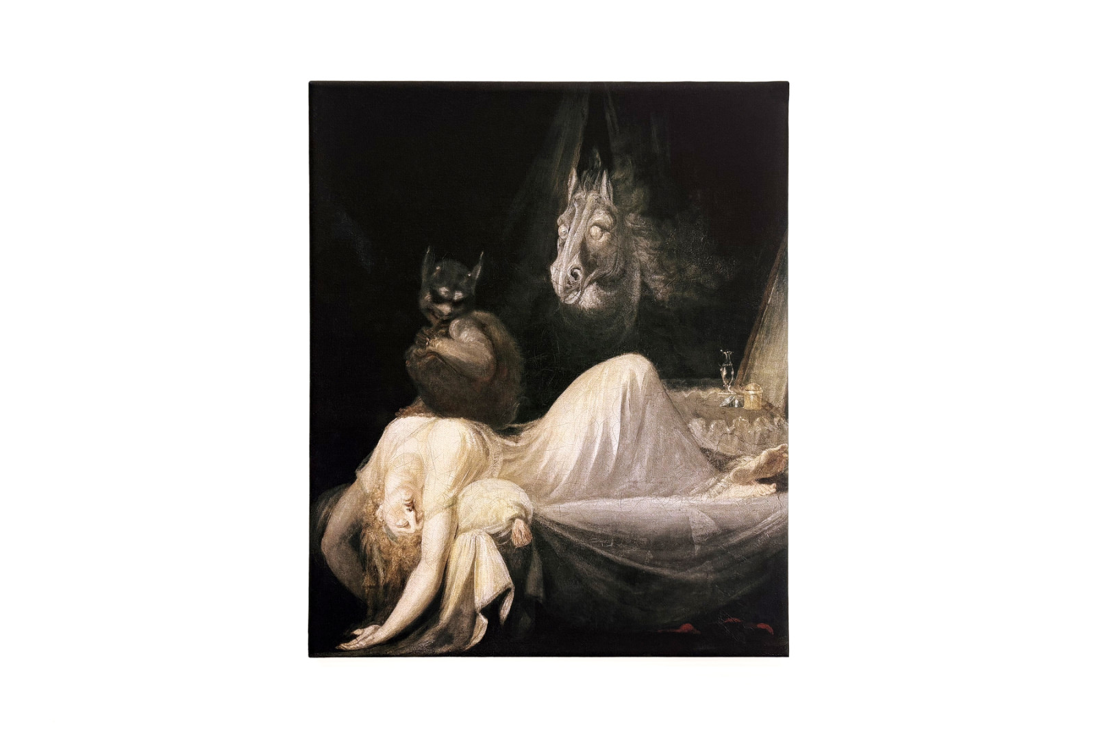 夢魔、1781年頃 - Johann Heinrich Füssli