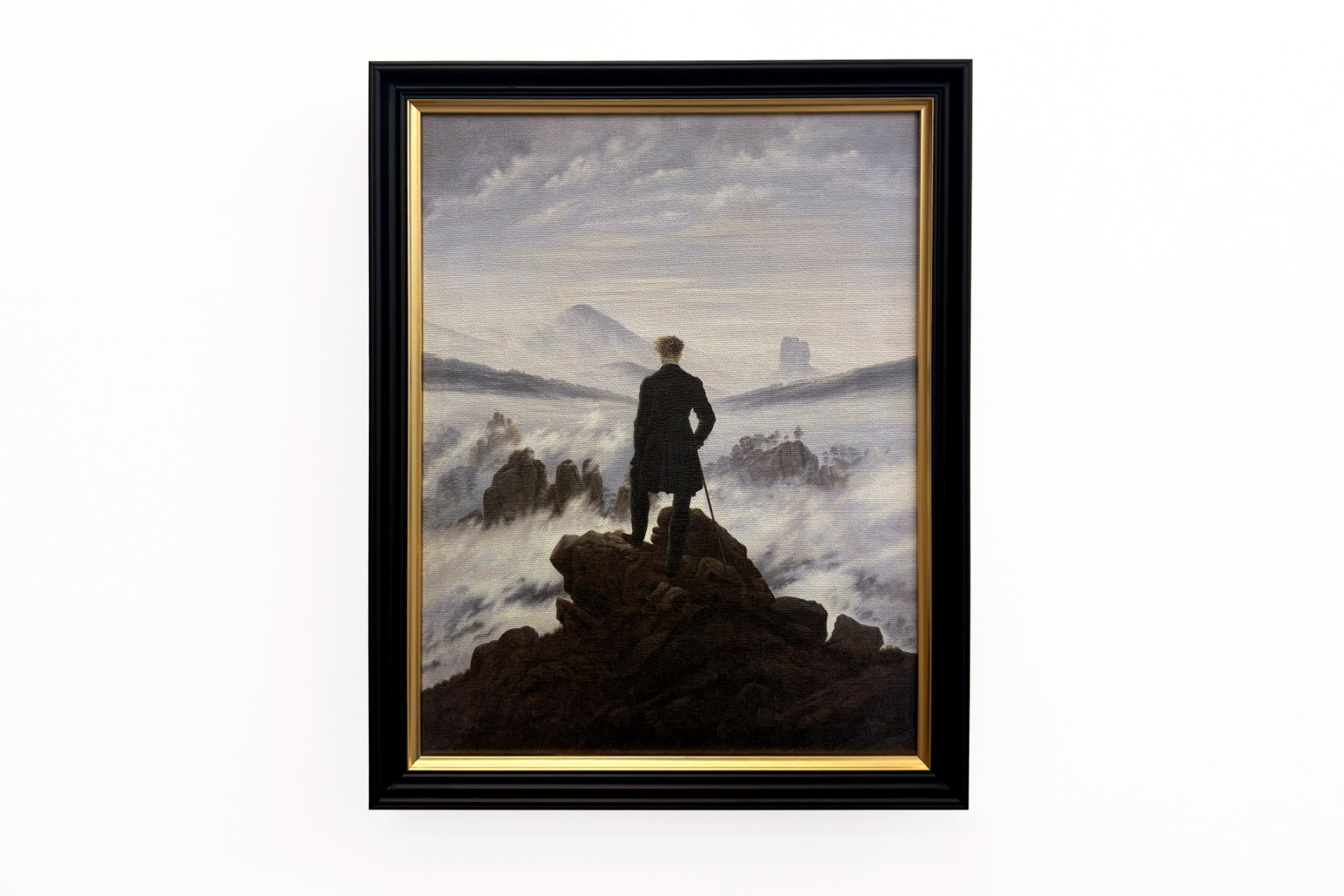 雲海の上の旅人 - Caspar David Friedrich