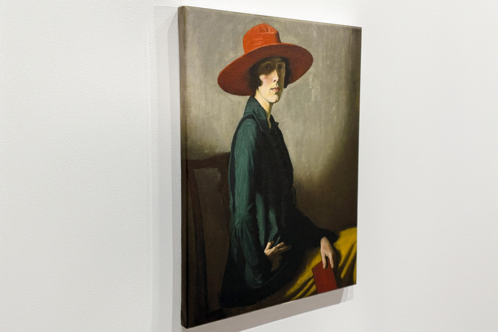 赤い帽子の女 - William Strang