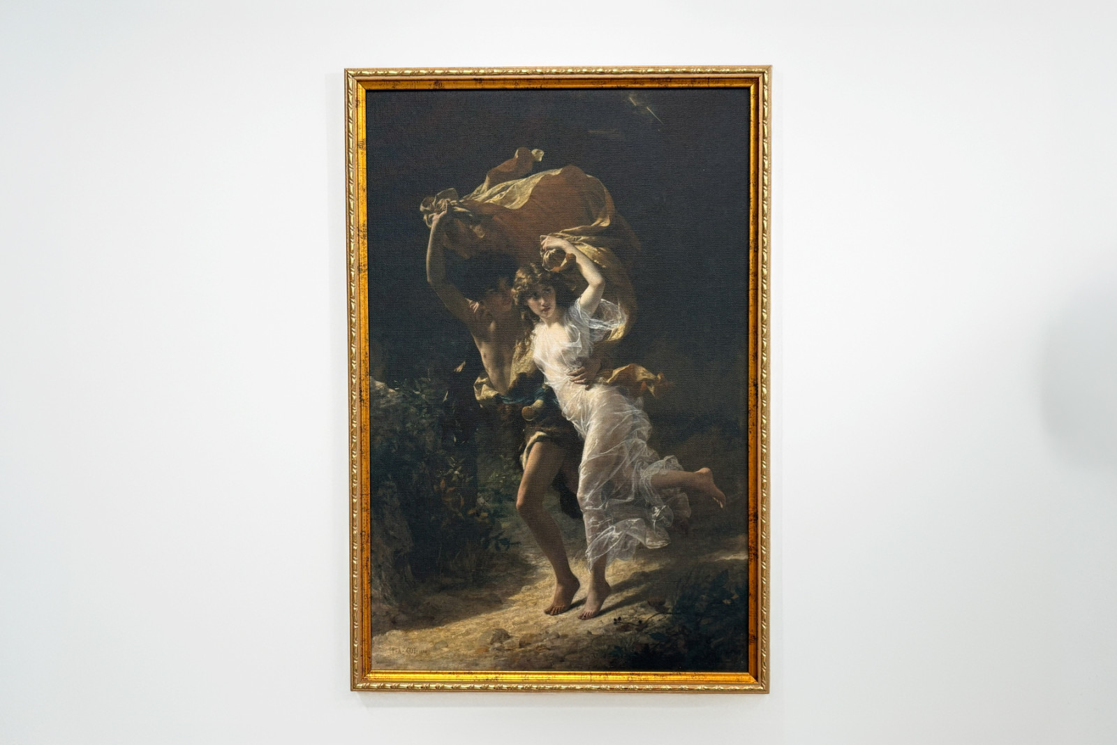 嵐、1880。 - Pierre Auguste Cot