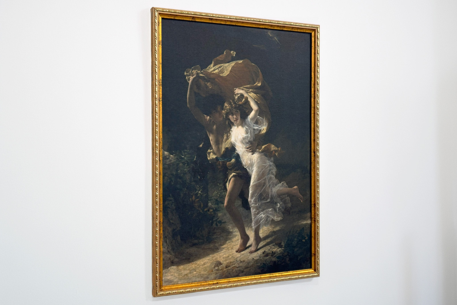 嵐、1880。 - Pierre Auguste Cot