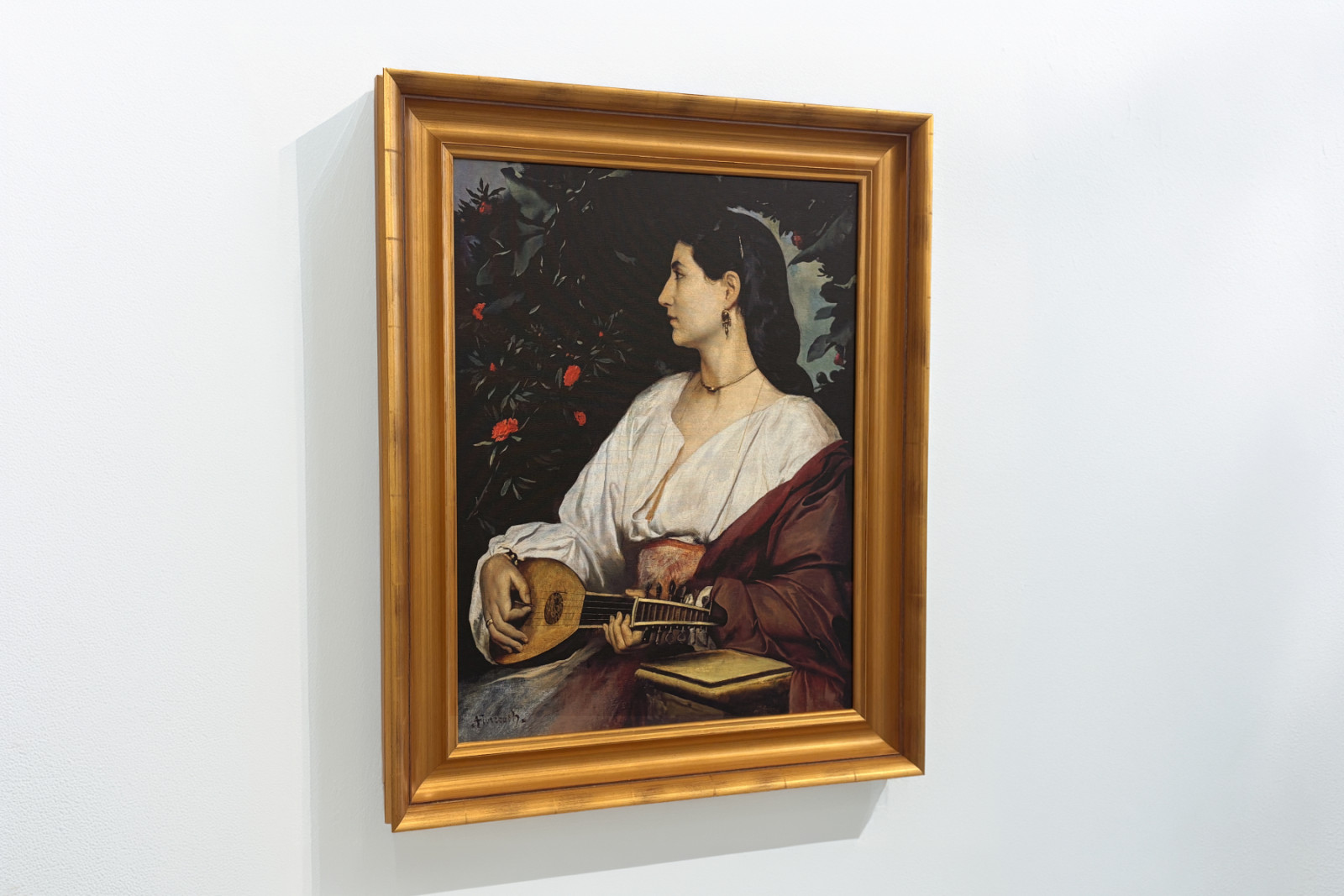 マンドリン奏者、1865年 - Anselm Feuerbach