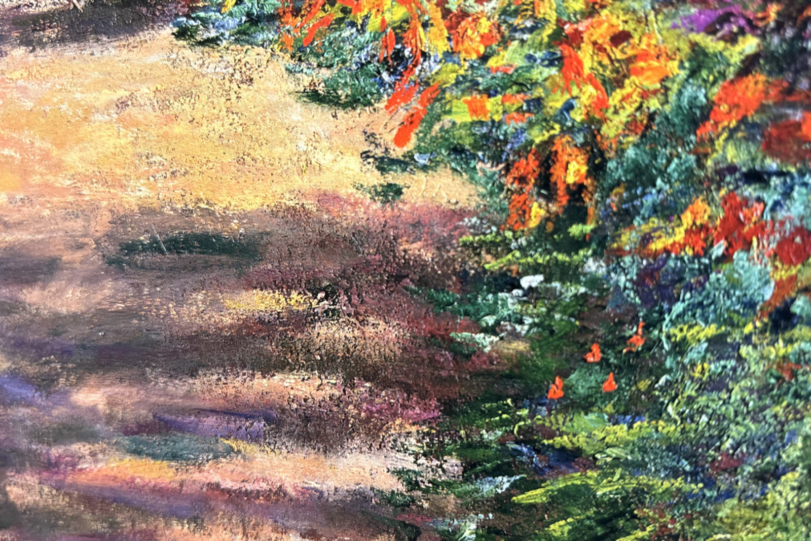 モネの庭の小道、ジヴェルニー、1902 - Claude Monet