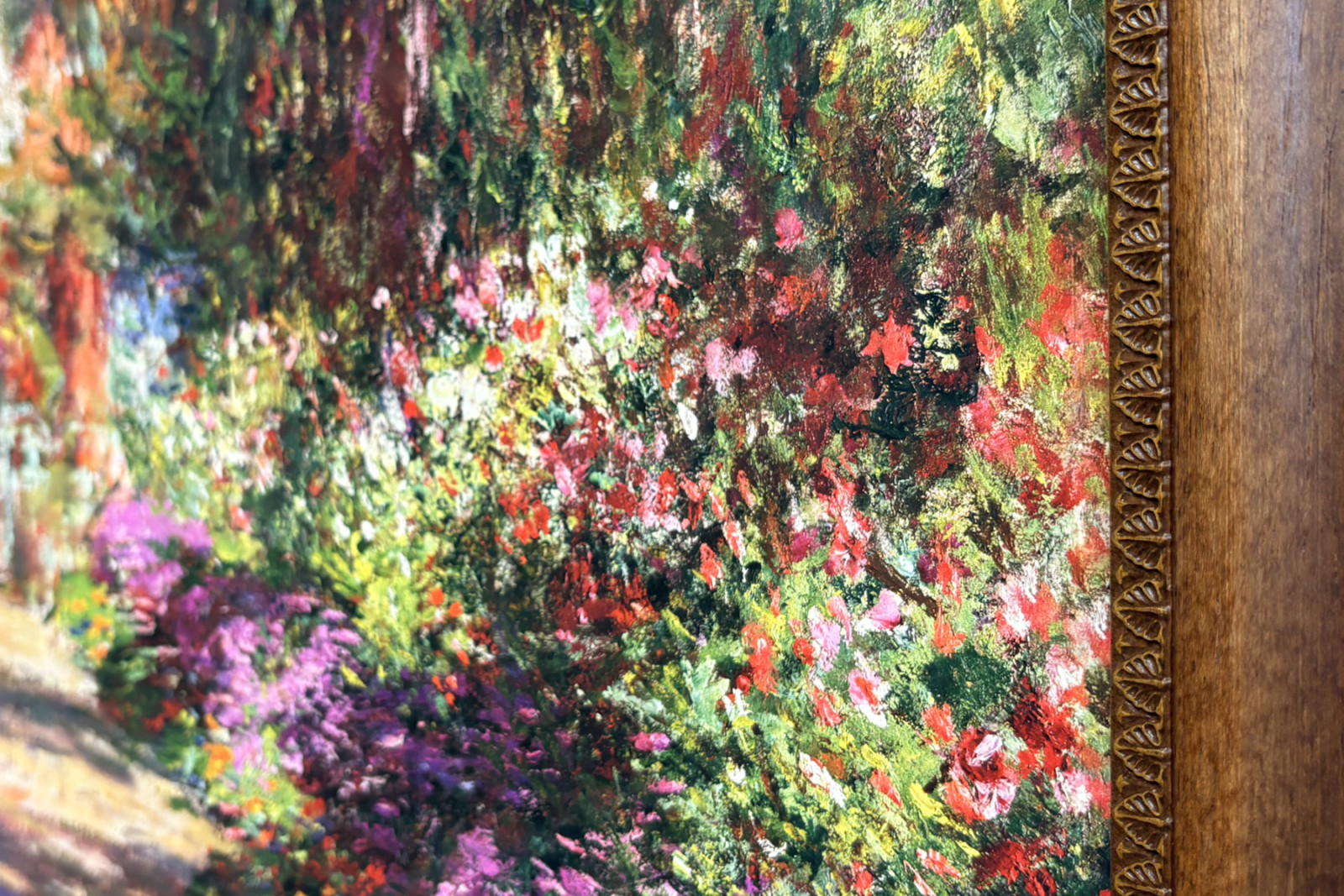 モネの庭の小道、ジヴェルニー、1902 - Claude Monet