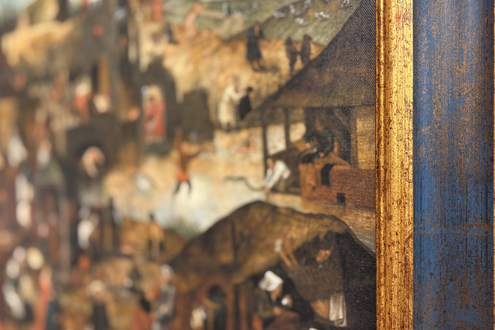 箴言（オイル） - Pieter the Younger Brueghel