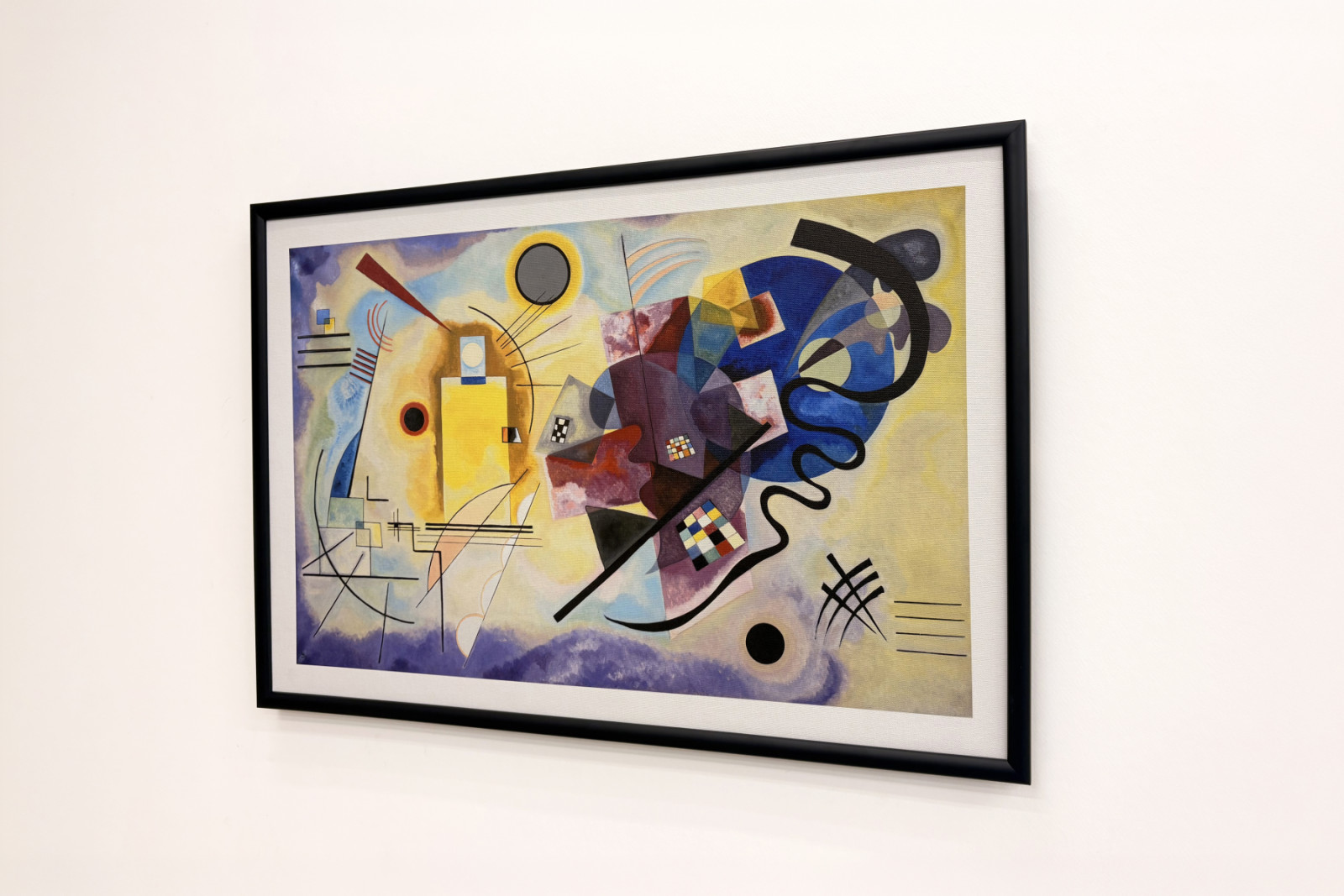 黄-赤-青 - Wassily Kandinsky