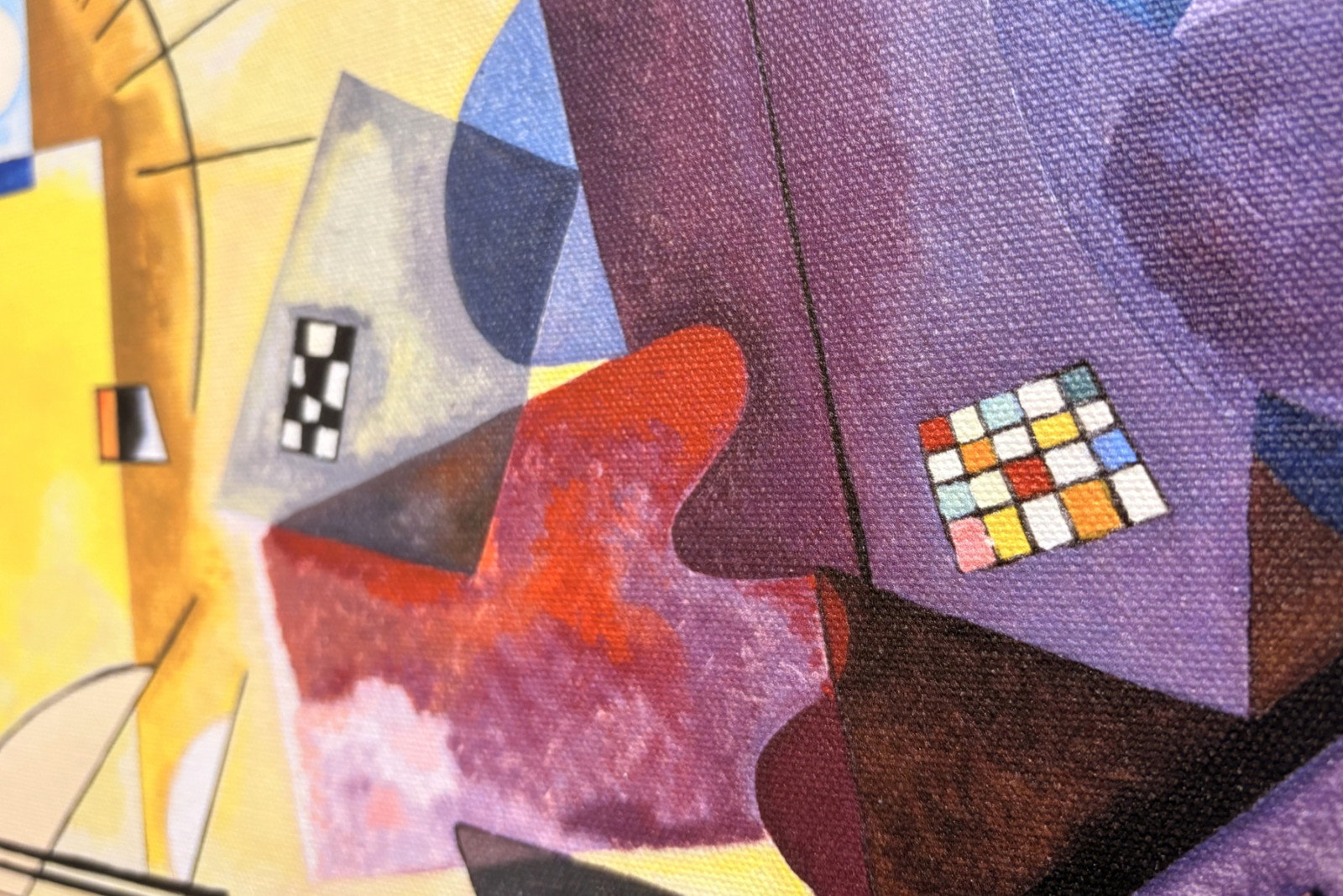 黄-赤-青 - Wassily Kandinsky