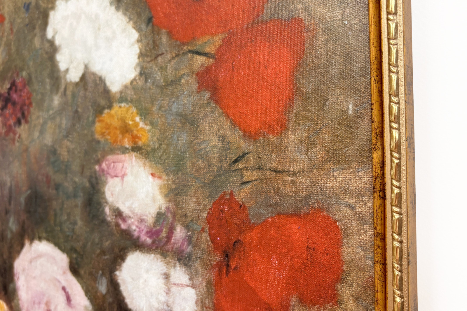 ポピーの花束 オディロン・レドン（1840-1916）の絵画。 - Odilon Redon