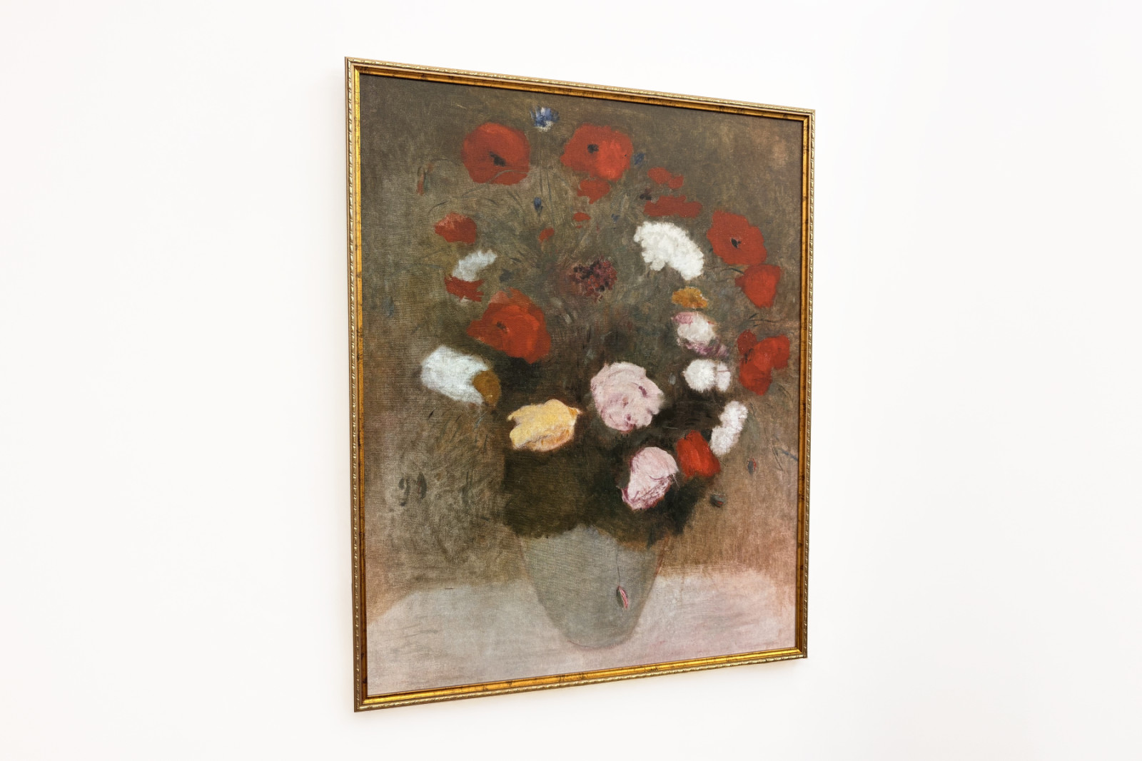 ポピーの花束 オディロン・レドン（1840-1916）の絵画。 - Odilon Redon