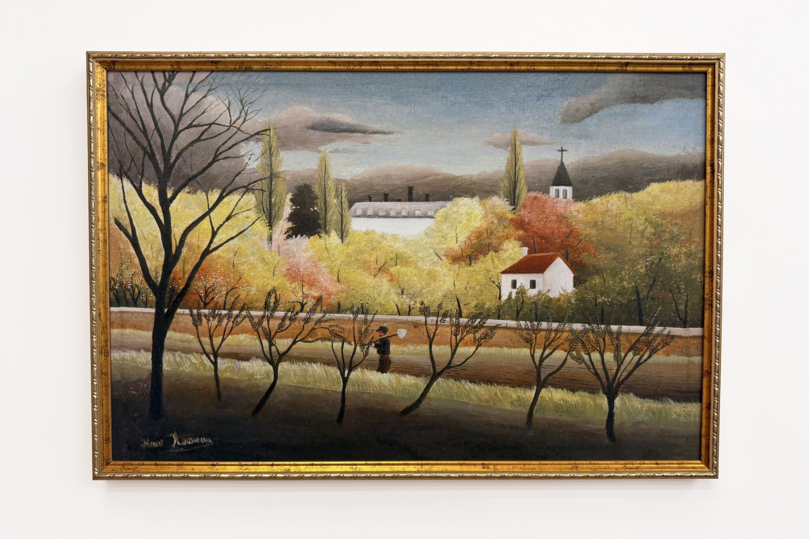 農民のいる風景 - Henri Rousseau