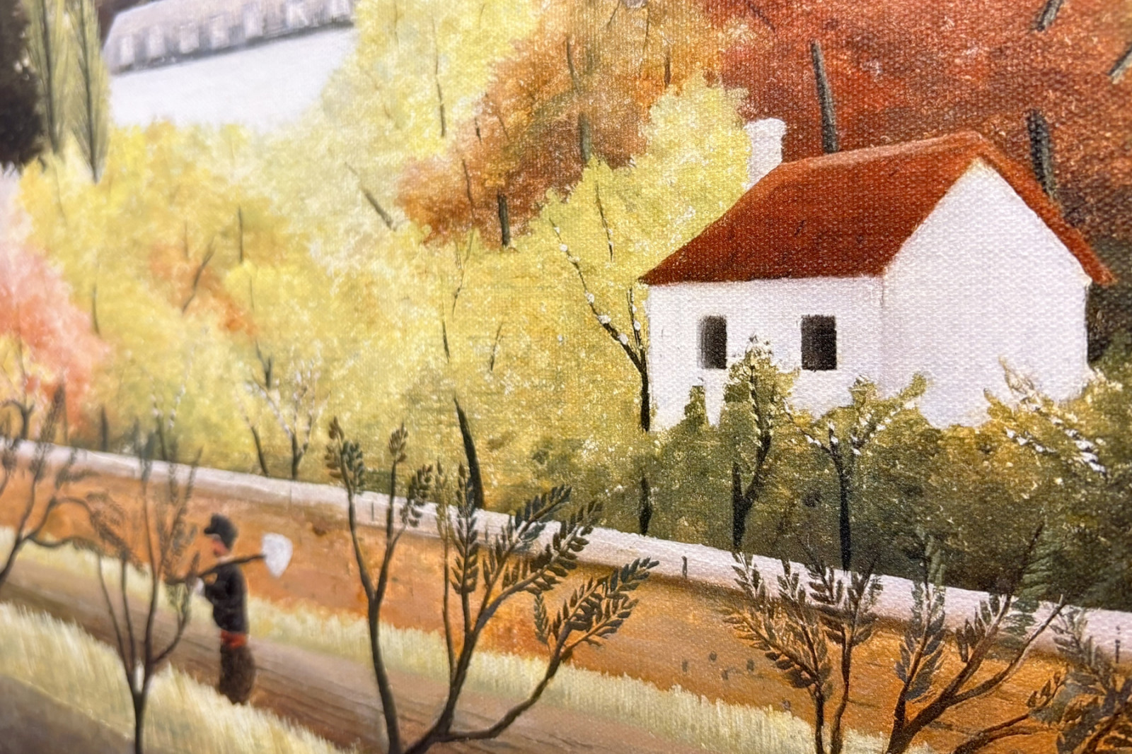 農民のいる風景 - Henri Rousseau