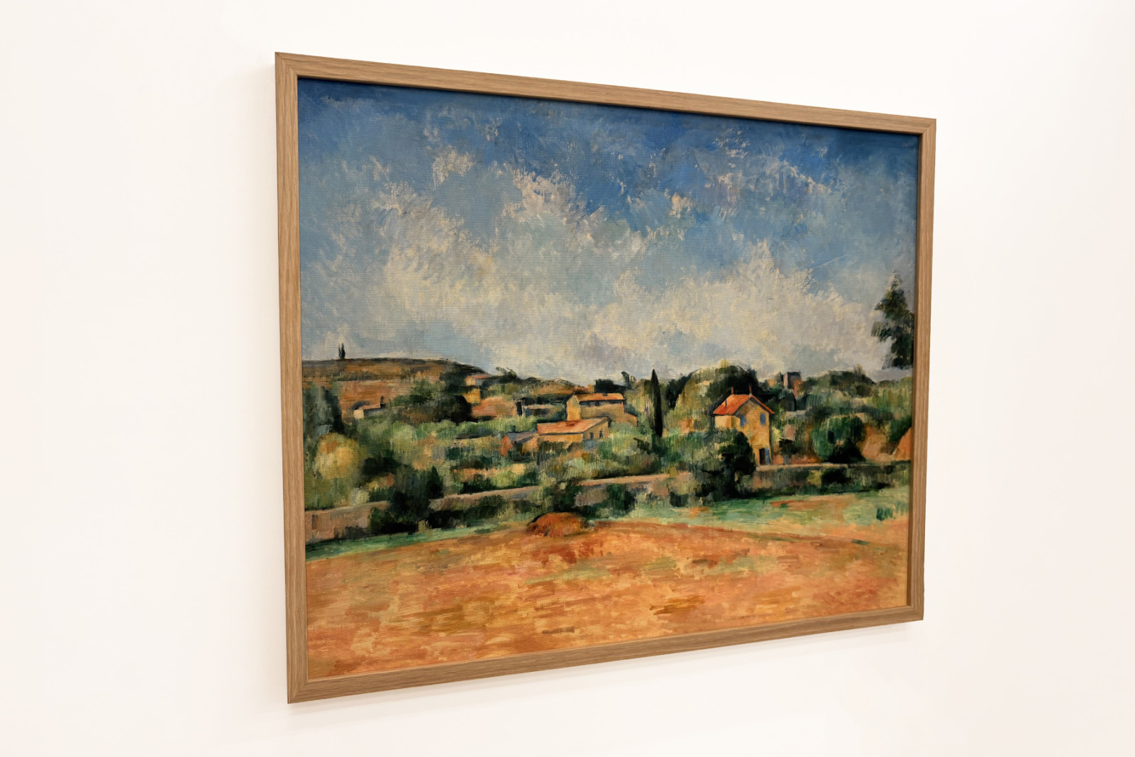 ベルビュー平野/赤い大地 - Paul Cézanne