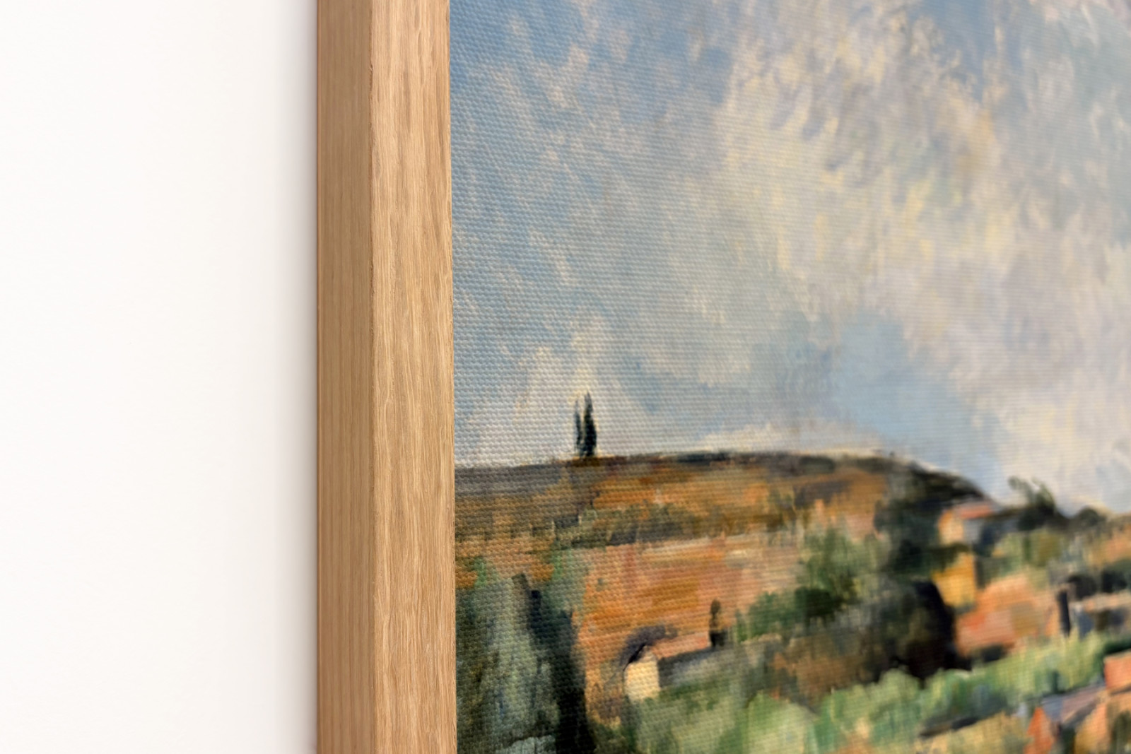 ベルビュー平野/赤い大地 - Paul Cézanne