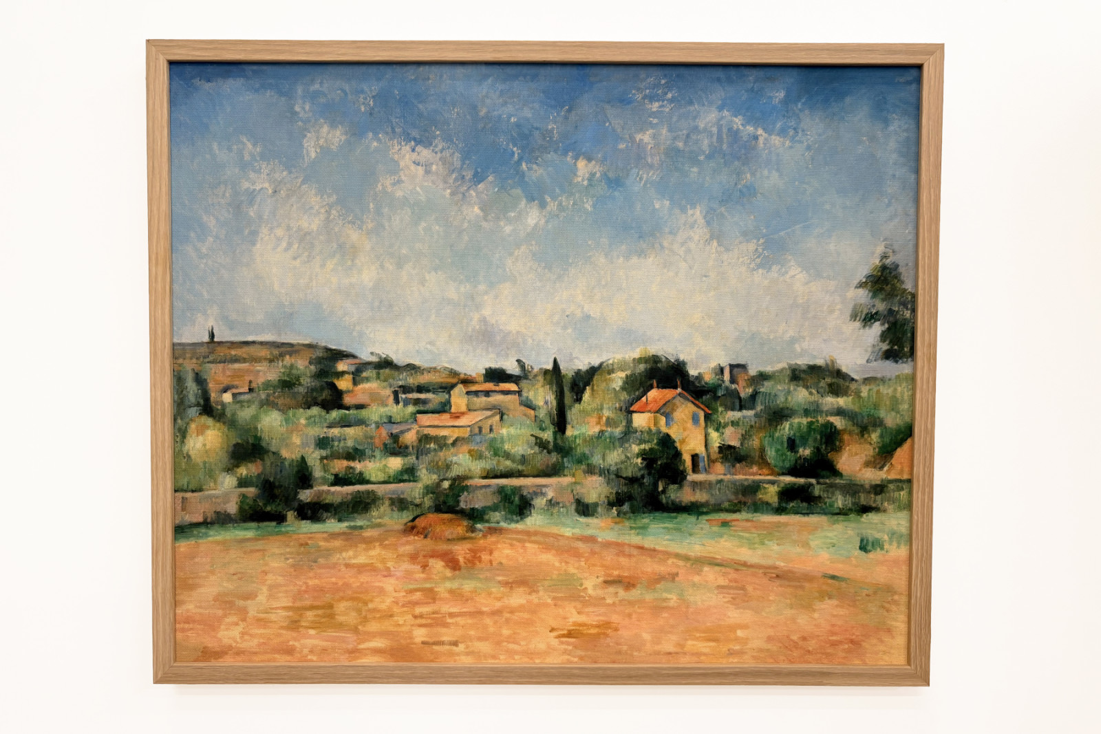 ベルビュー平野/赤い大地 - Paul Cézanne