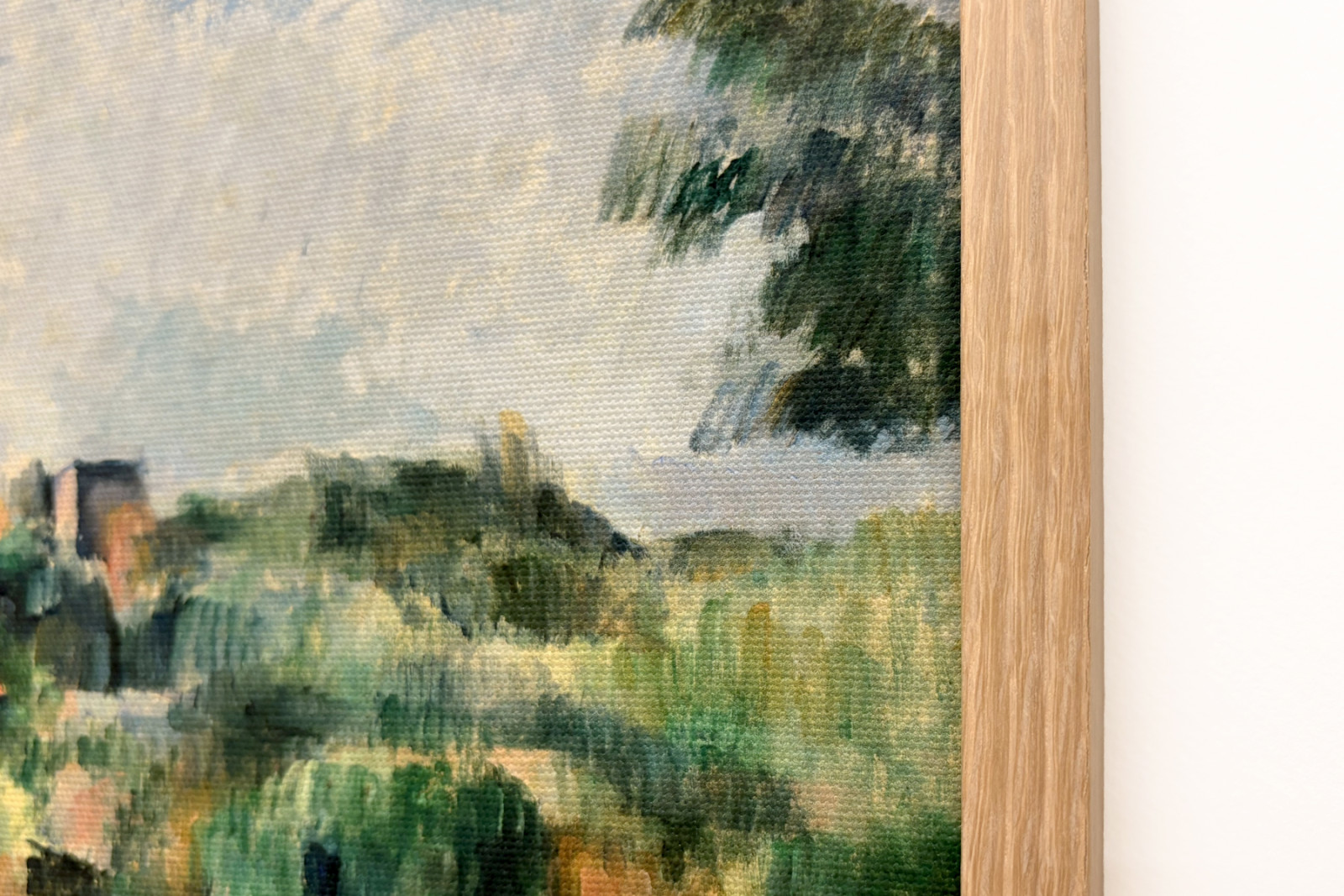 ベルビュー平野/赤い大地 - Paul Cézanne