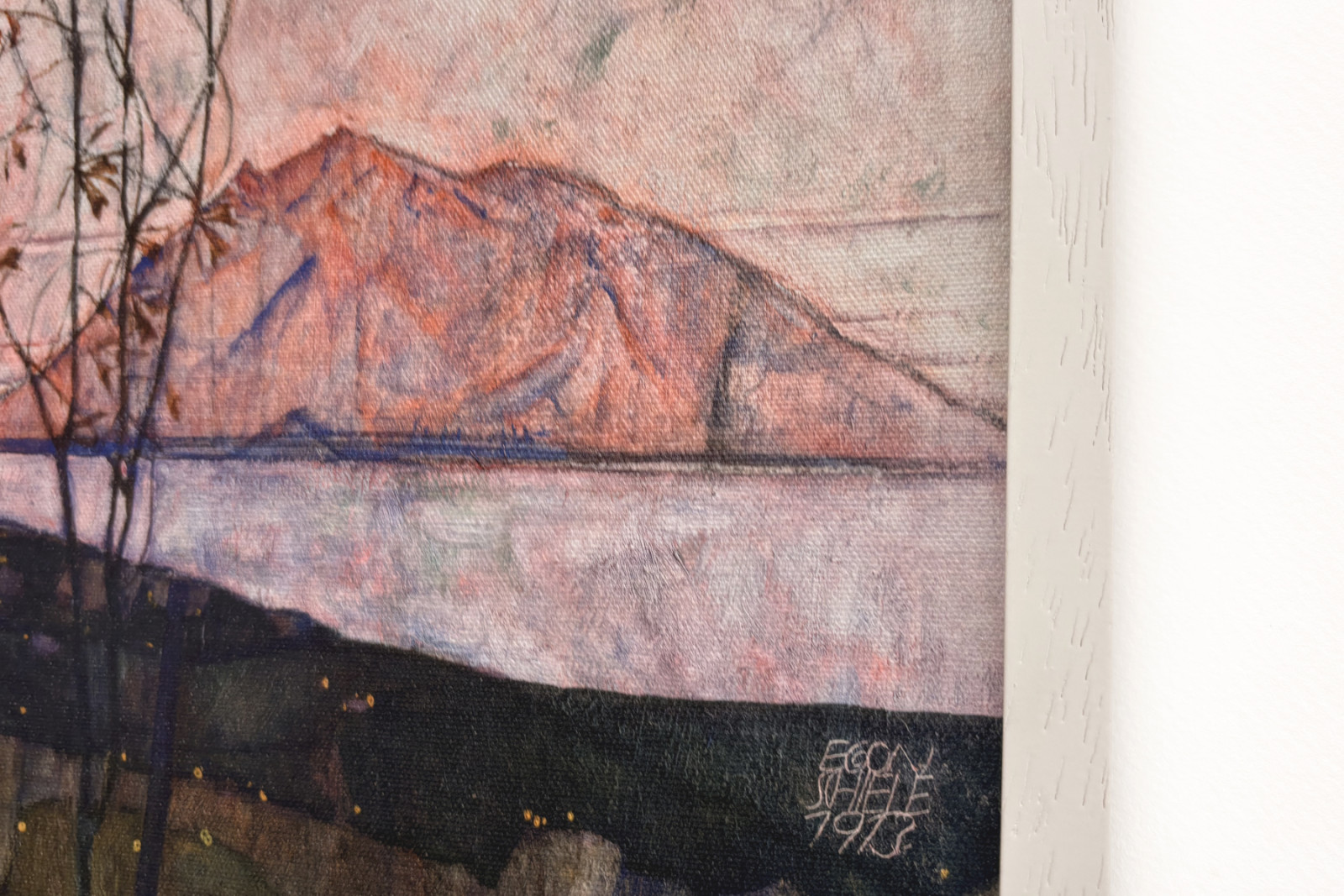 夕日、1913 - Egon Schiele