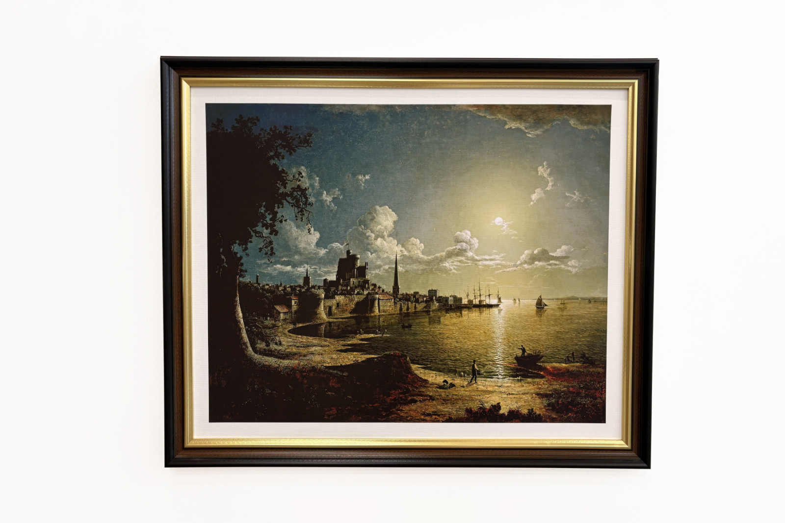 月明かりのシーン、サウサンプトン、1820年 - Sebastian Pether