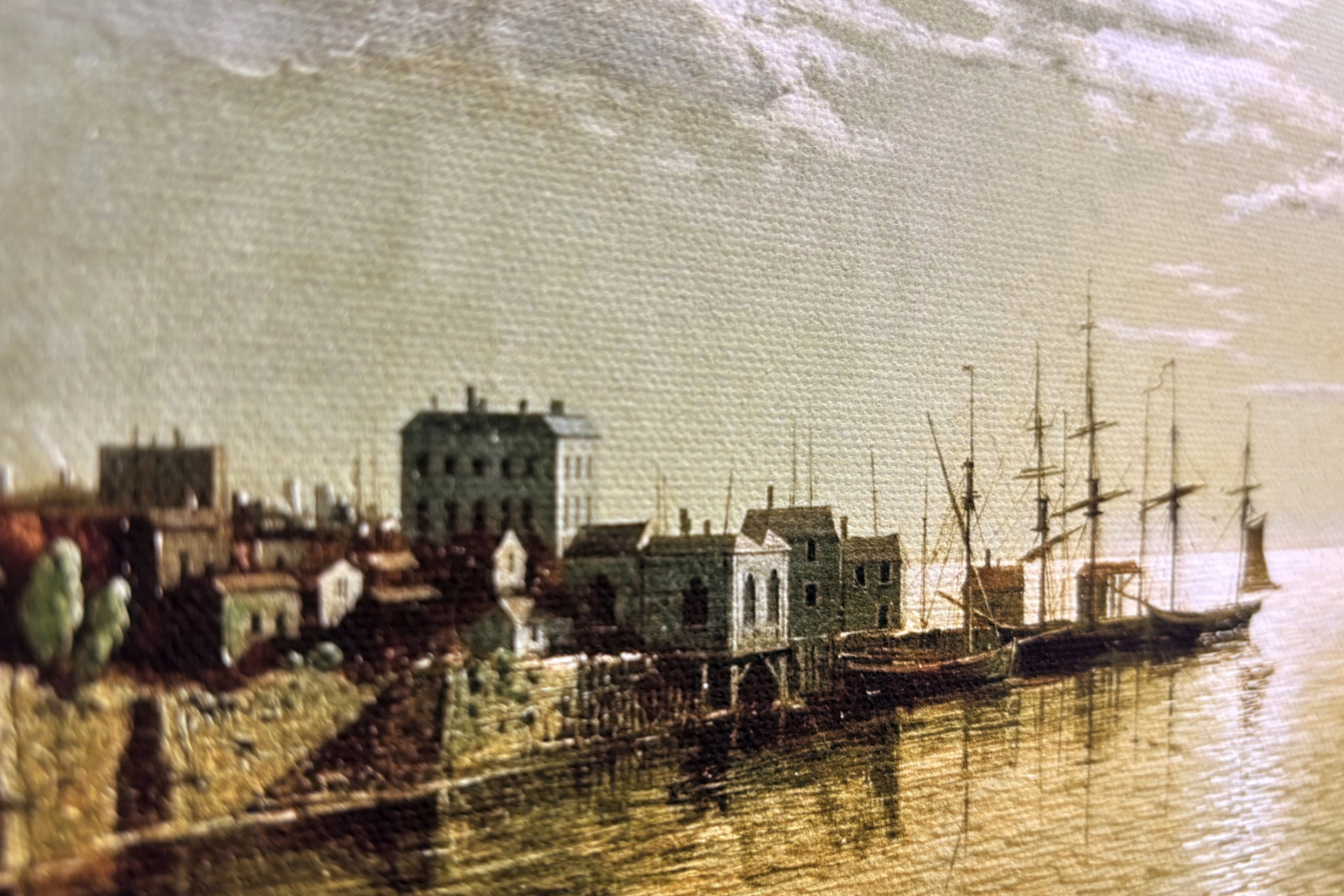 月明かりのシーン、サウサンプトン、1820年 - Sebastian Pether