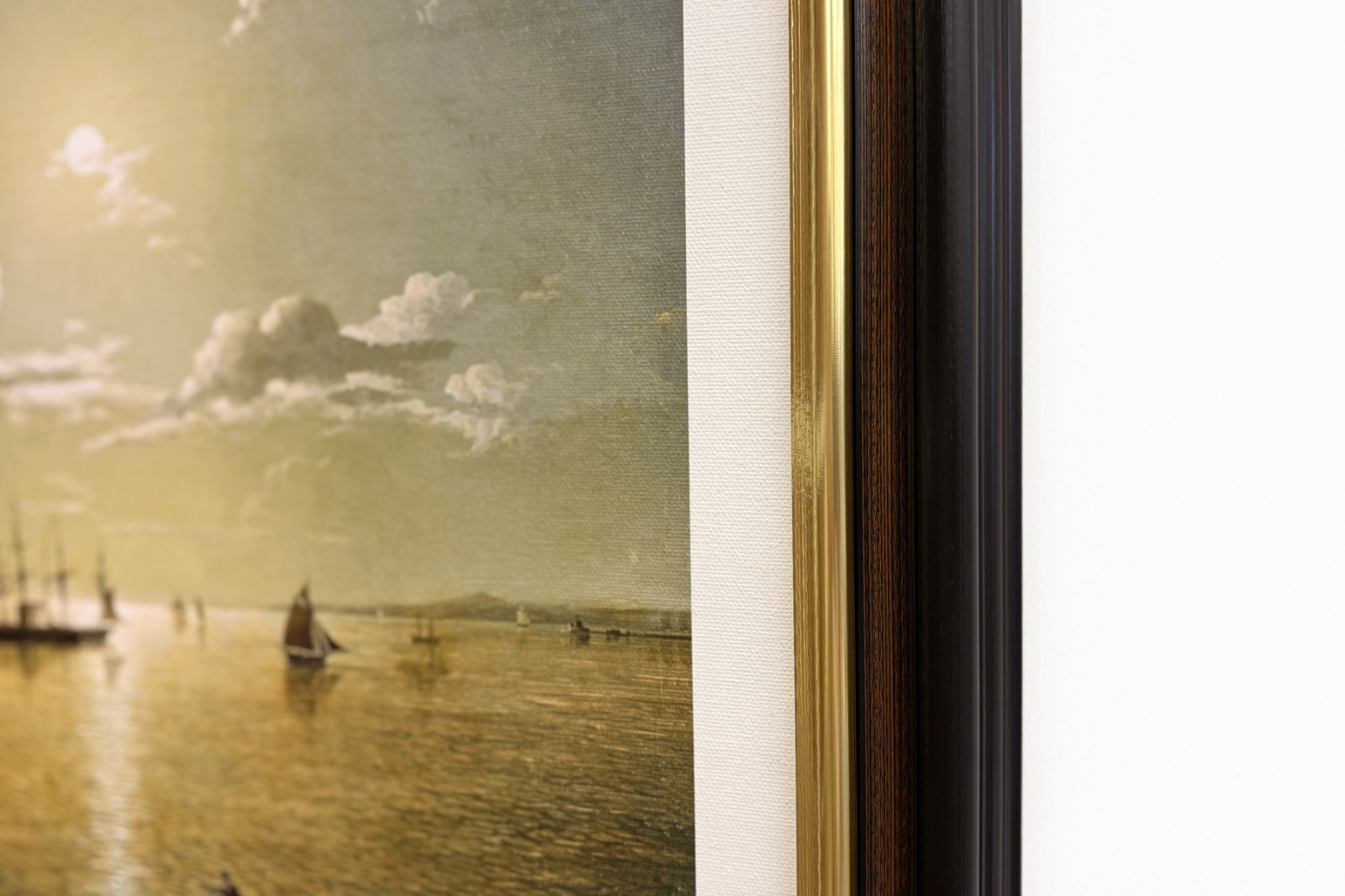 月明かりのシーン、サウサンプトン、1820年 - Sebastian Pether