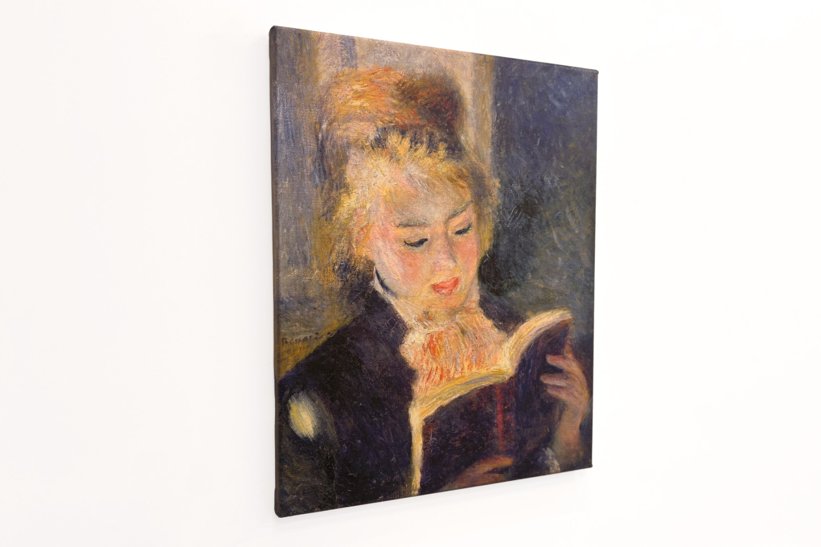 読書する少女、1874年 - Pierre-Auguste Renoir