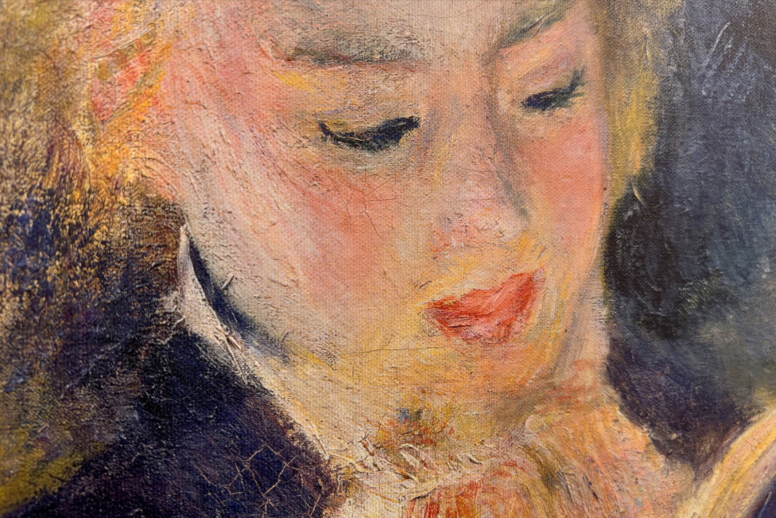 読書する少女、1874年 - Pierre-Auguste Renoir