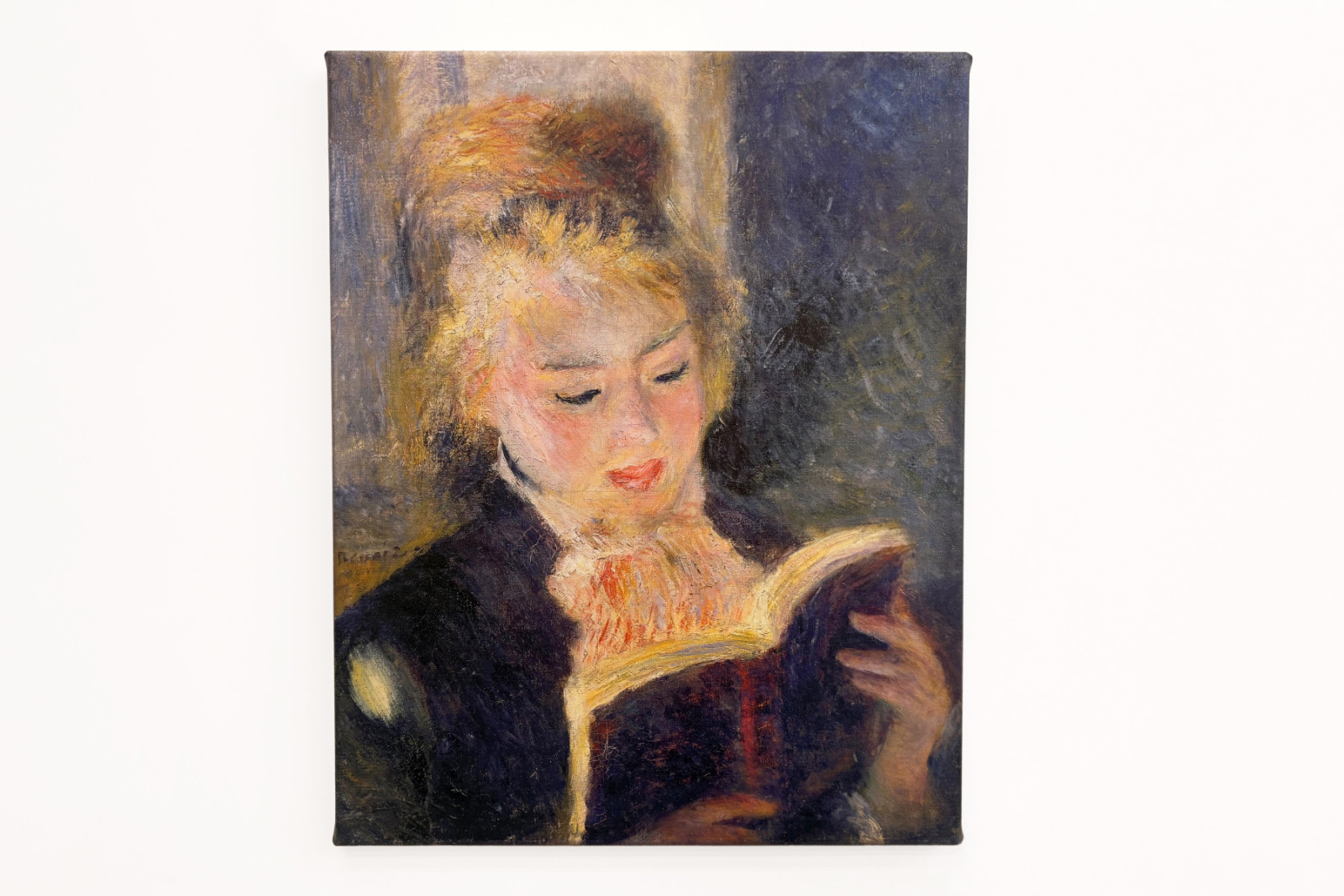 読書する少女、1874年 - Pierre-Auguste Renoir