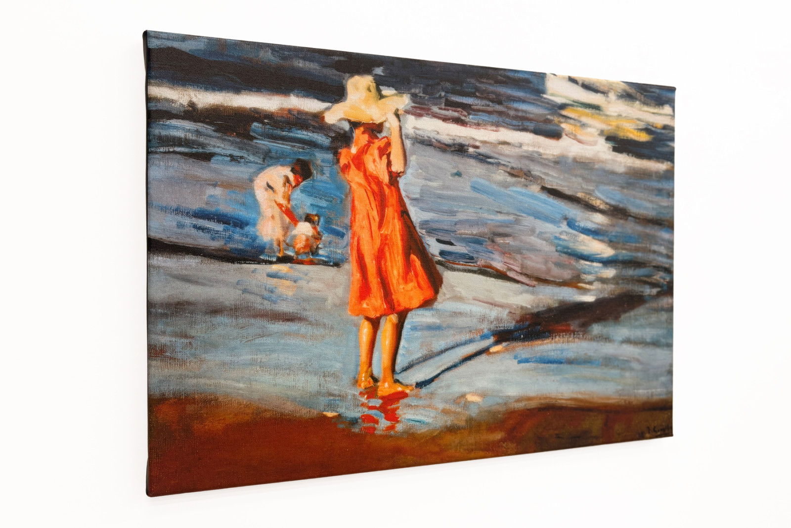 浜辺の子供たち、ホアキン・ソローリャによる絵画（1863-1923年）。1900年 - Joaquín Sorolla