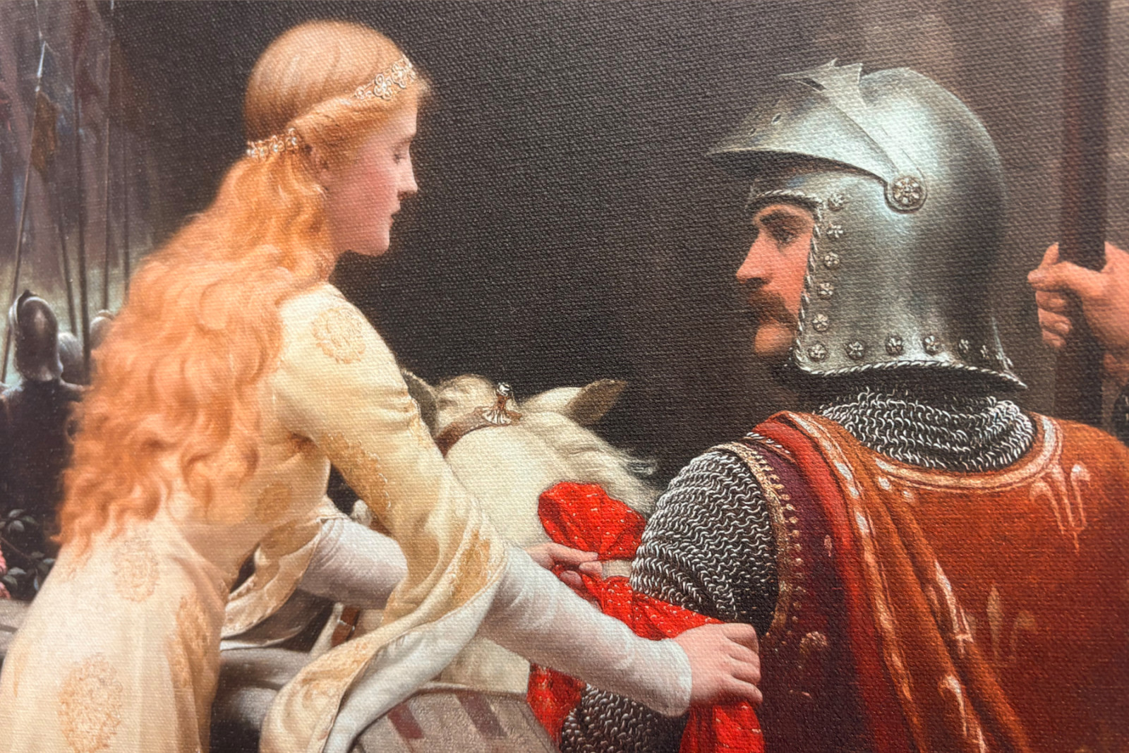 nEnglish：God Speedn - Edmund Leighton