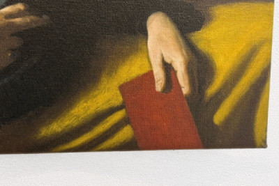 赤い帽子の女 - William Strang