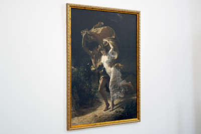 嵐、1880。 - Pierre Auguste Cot