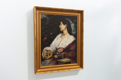マンドリン奏者、1865年 - Anselm Feuerbach