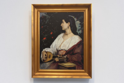 マンドリン奏者、1865年 - Anselm Feuerbach