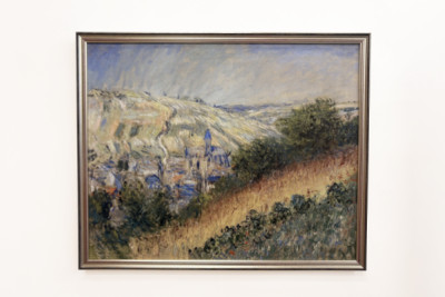 Vue de Vetheuil（Vetheuil sur Seineからの眺め） - Claude Monet