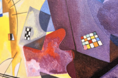 黄-赤-青 - Wassily Kandinsky