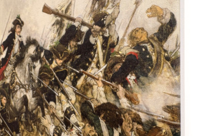 トリノの戦いにおける1883年の古いDessauer