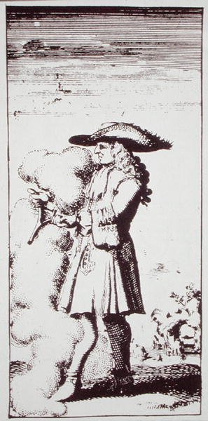 L.L. de Vallemont の「La Physique Occulte」の占い棒、19 世紀後半に出版された「History of Magic」に描かれている (litho) 作： （後）オランダの学校