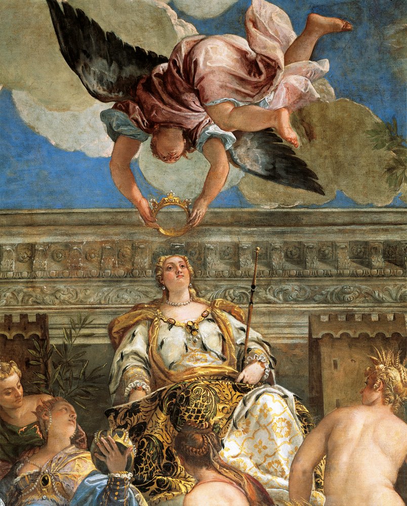パオロ・ヴェロネーゼ（1528-1588）によるヴェネツィアの神格化