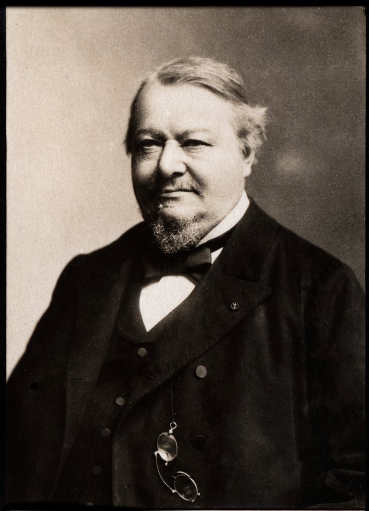 フランスの産科医、ステファンタルニエ（Docteur Tarnier）（1828-1897）の肖像。