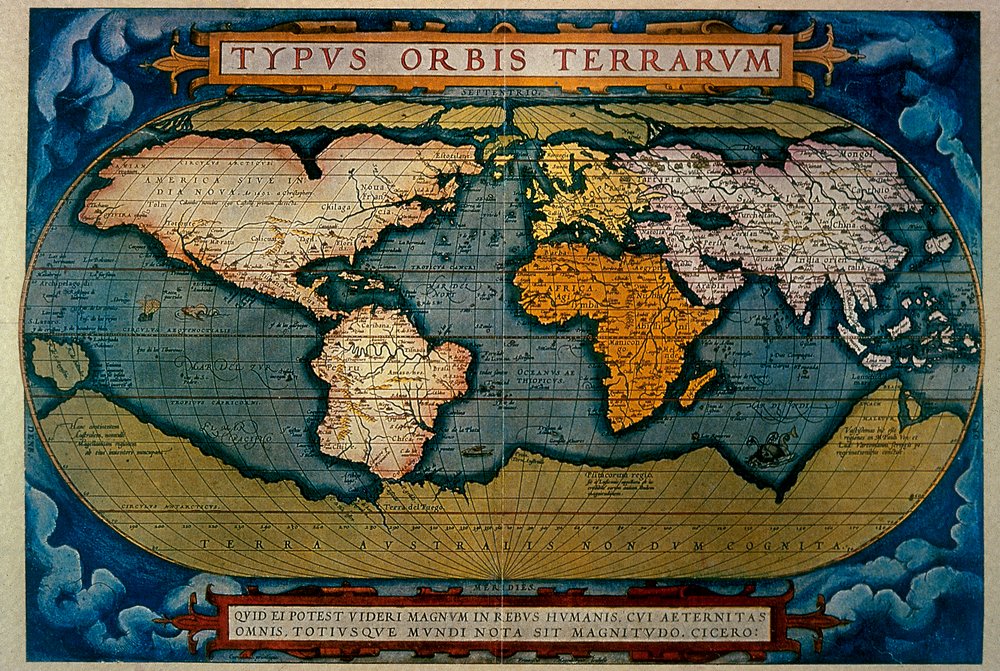 プラニスフィア、アンヴェルサの地図、1571