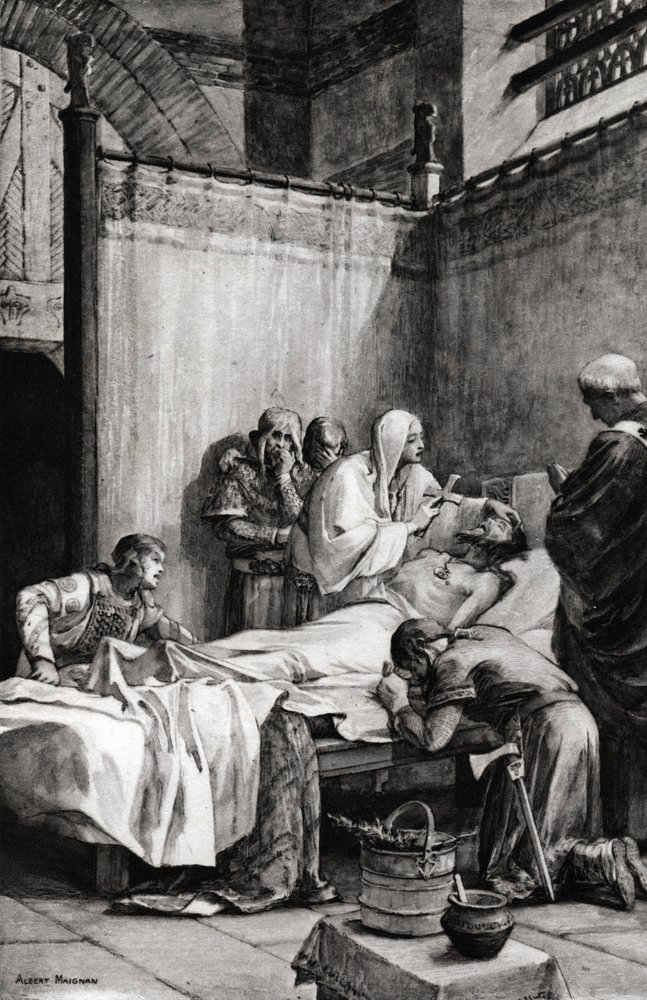 511年11月27日にパリで行われたフランク族のクローヴィス1世の死