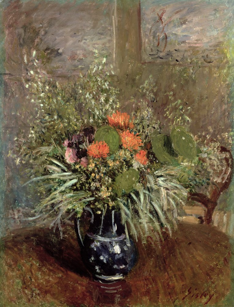 Alfred Sisley - Still Life of  
