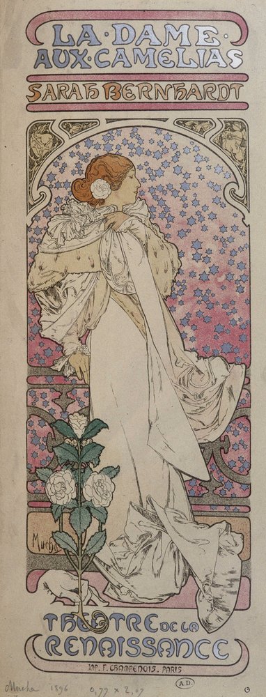 保証書あり Alphonse Mucha サラ・ベルナール - メルカリ