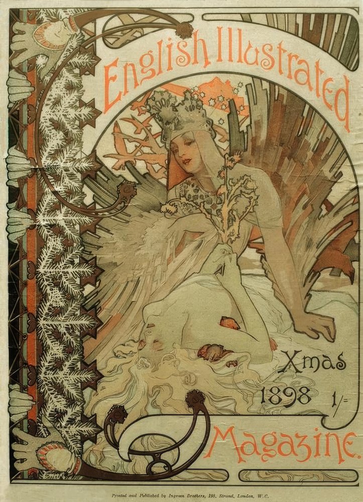 アルフォンス・ミュシャ 版画 L'ILLUSTRATION Alphonse_Mucha_-
