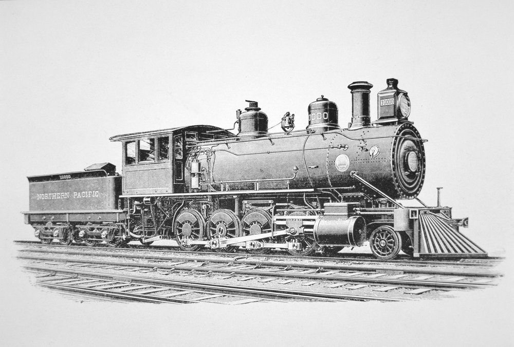 1889年6月、Baldwin社がNorthern Pacific Railwayのために製造