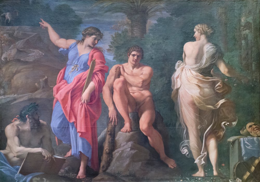 ヘラクレスの選択 | Annibale Carracci