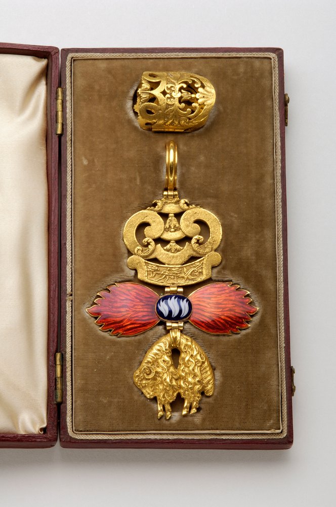 金の羊毛の勲章アーサー・ウェルズリー（1769-1852）が所有していた